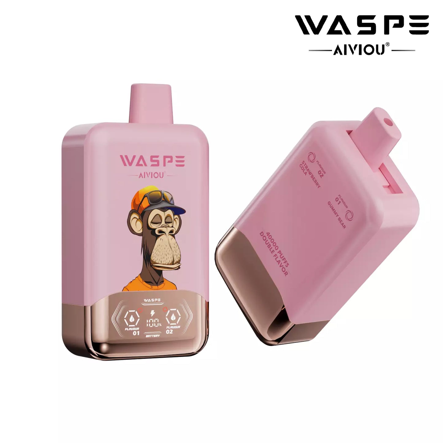 WASPE 40.000 CAL DOBLE SABOR